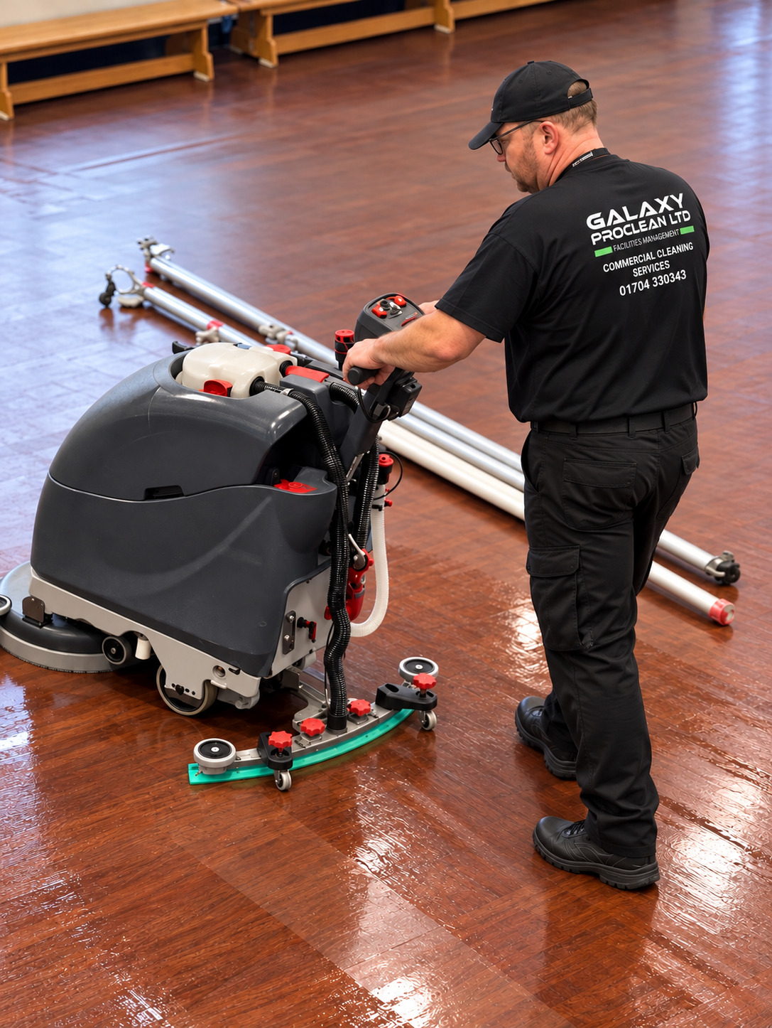 scrubber machine