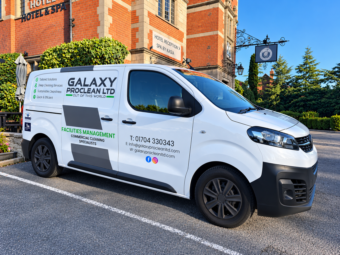 New van wrap